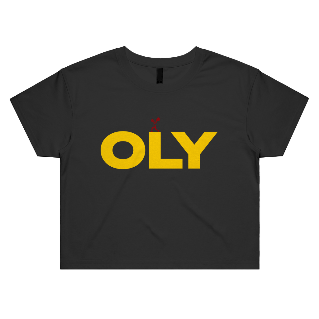 Oly Yellow Womens Crop