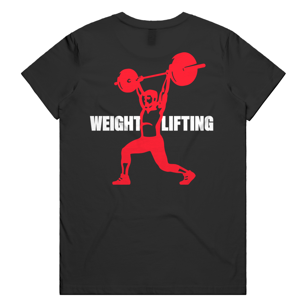 Oly Red + Olympic Womens Tee