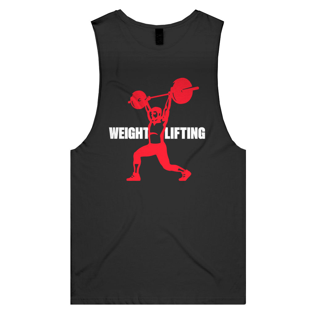 Oly Red + Olympic Muscle Tee