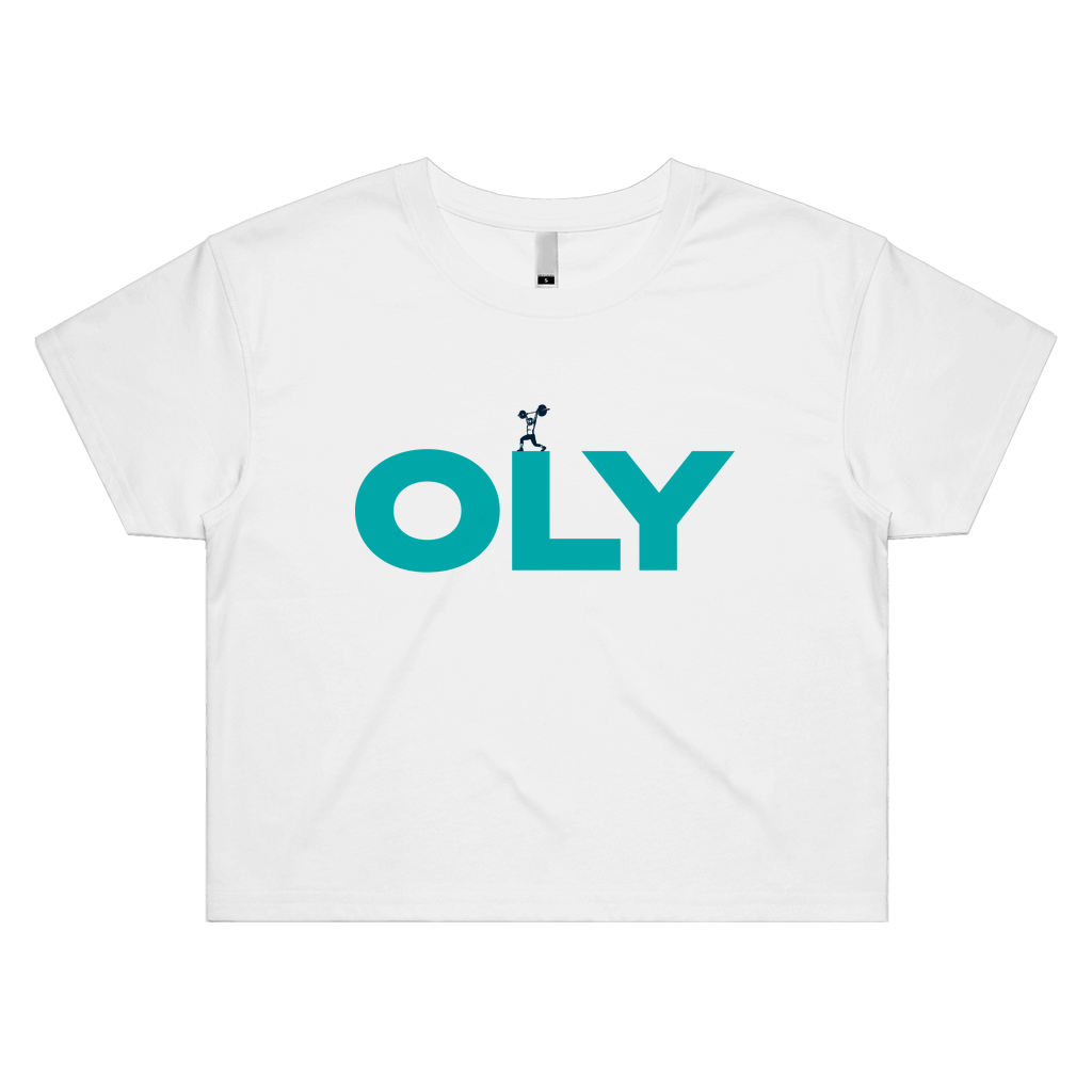 Oly Blue Womens Crop