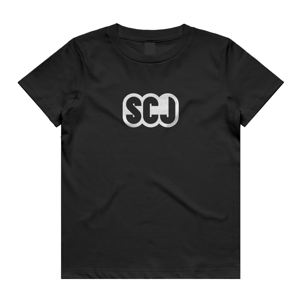 SCJ (Snatch, Clean, Jerk) White Kids/Youth Tee