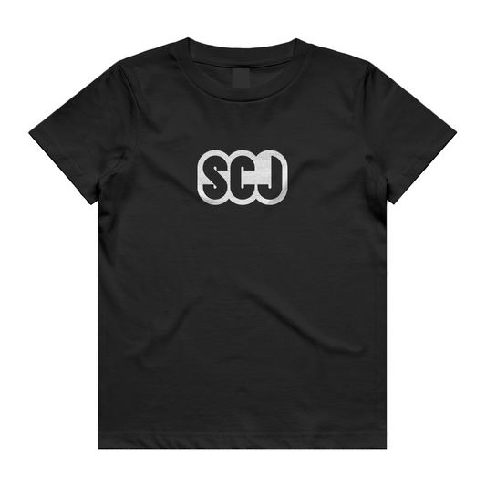 SCJ (Snatch, Clean, Jerk) White Kids/Youth Tee