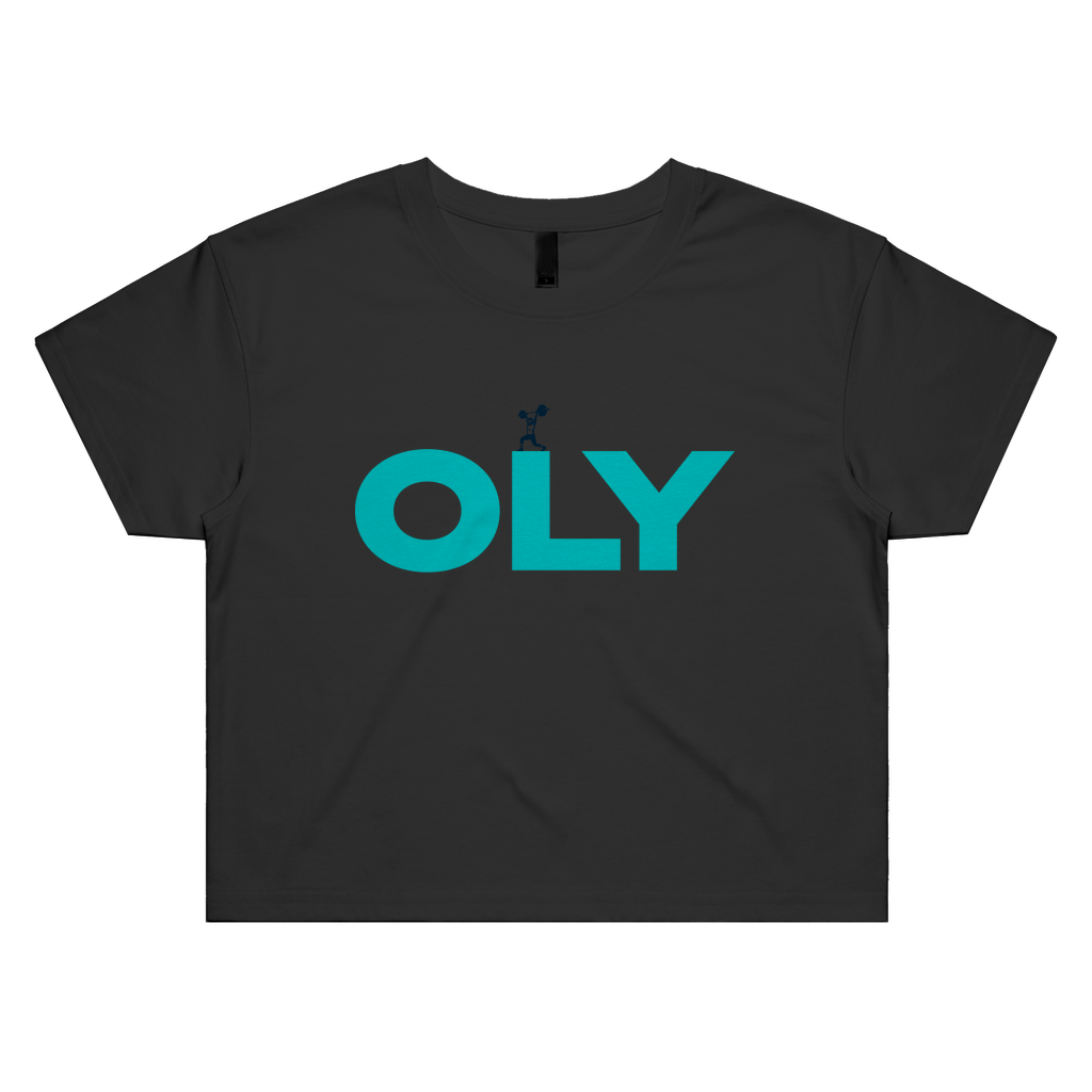 Oly Blue Womens Crop