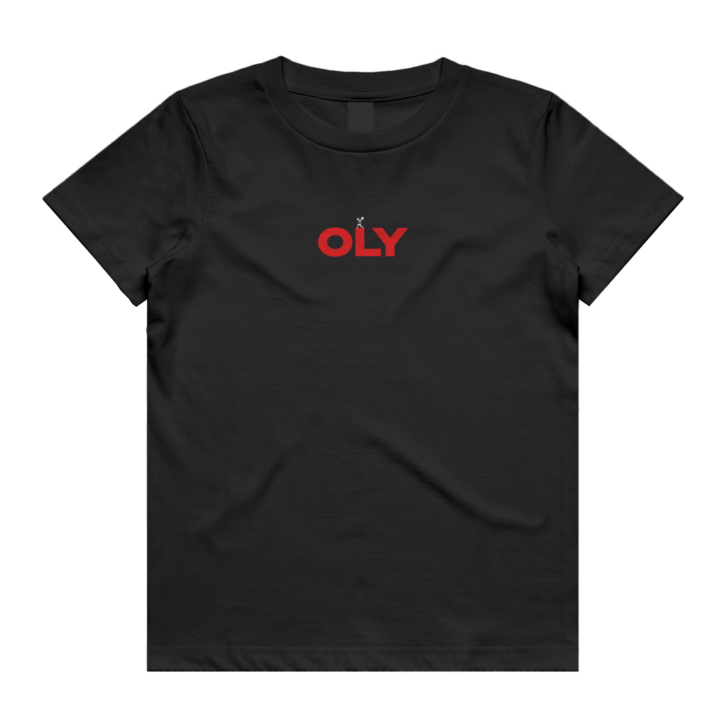 Oly Red + Olympic Kids/Youth Tee