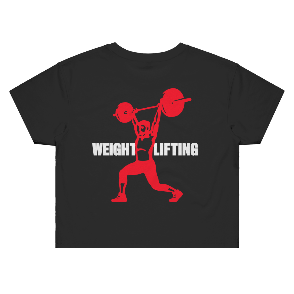 Oly Red + Olympic Womens Crop