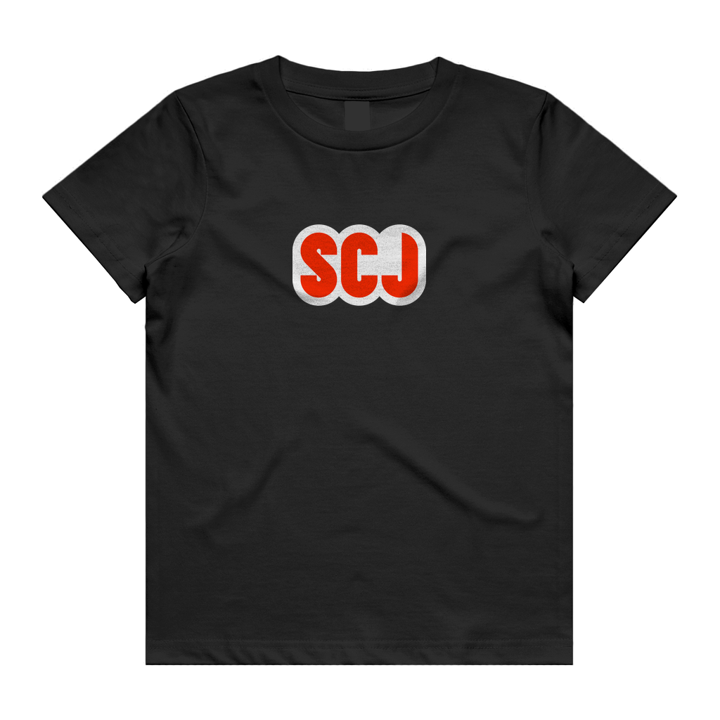 SCJ (Snatch, Clean, Jerk) White+Red Kids/Youth Tee