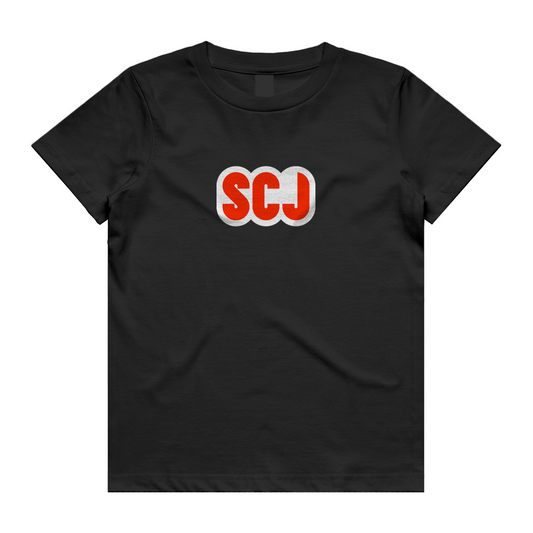 SCJ (Snatch, Clean, Jerk) White+Red Kids/Youth Tee