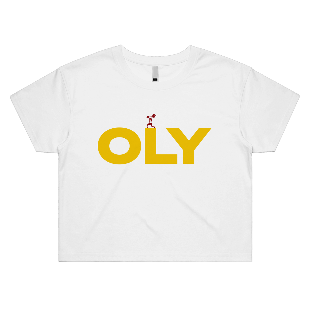 Oly Yellow Womens Crop